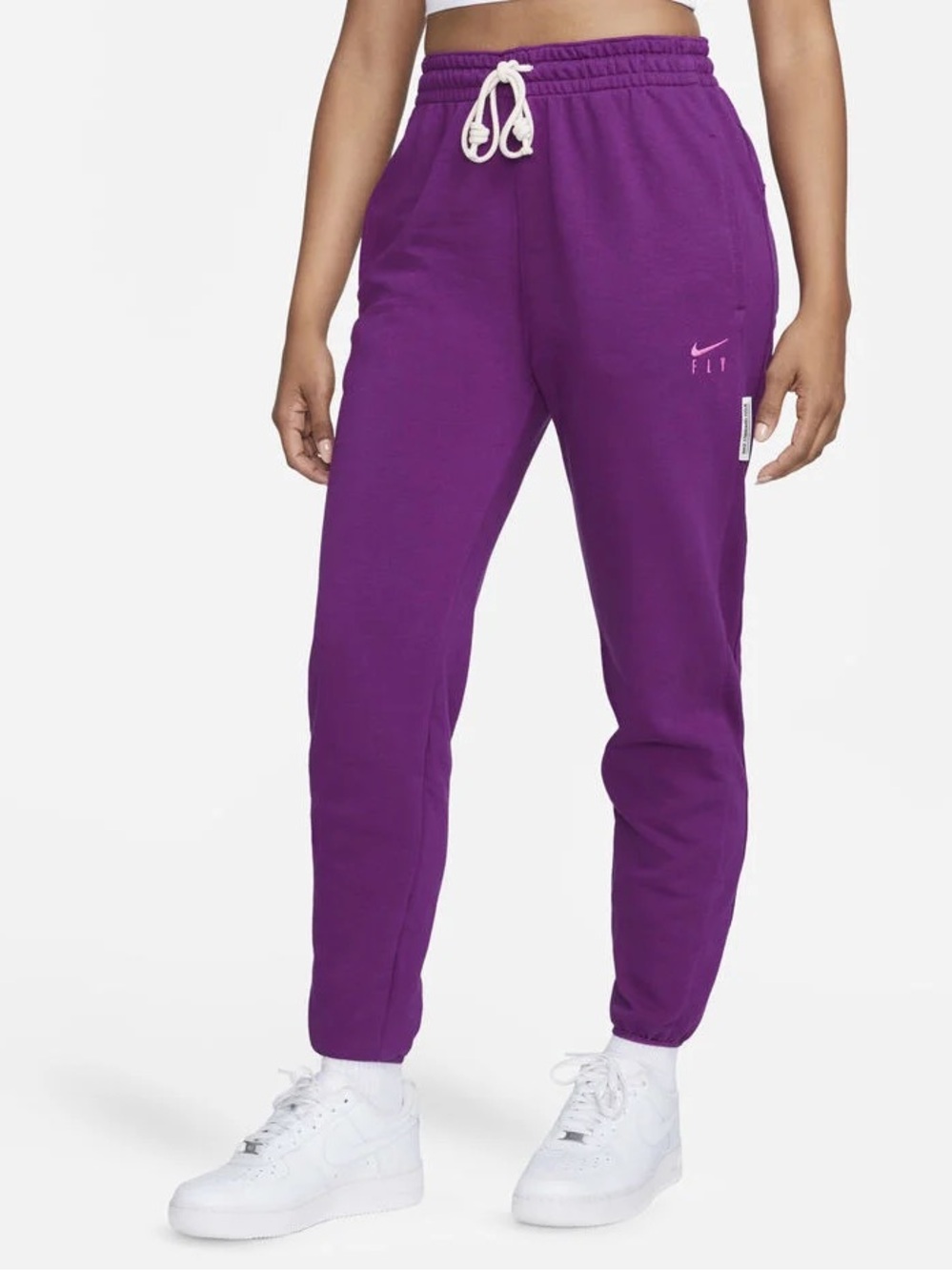 Nike Women’s Purple Drawcord Fleece Joggers